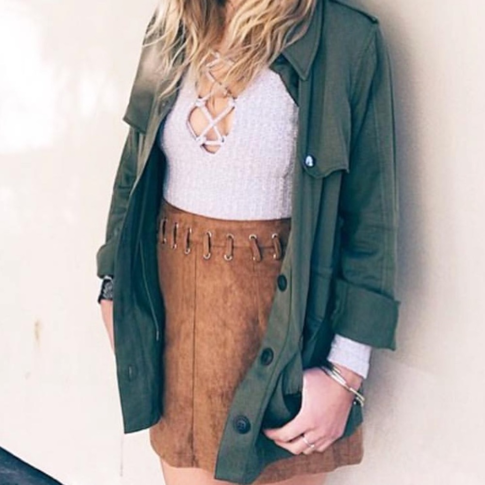 LF Suede Skirt